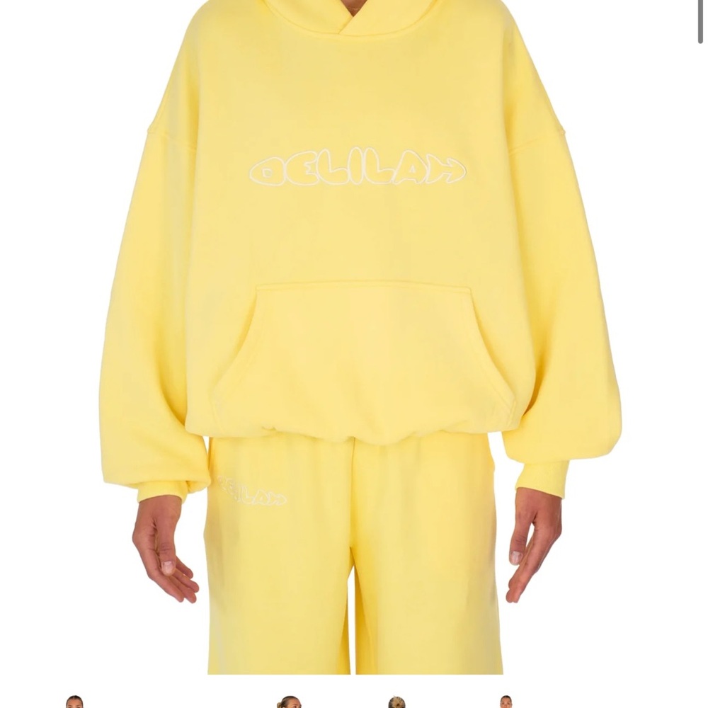 I am Delilah Yellow Hoodie